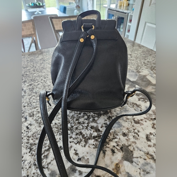MCM Black Leather Backpack - Picture 8 of 12